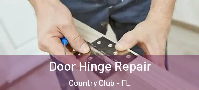  Door Hinge Repair Country Club - FL